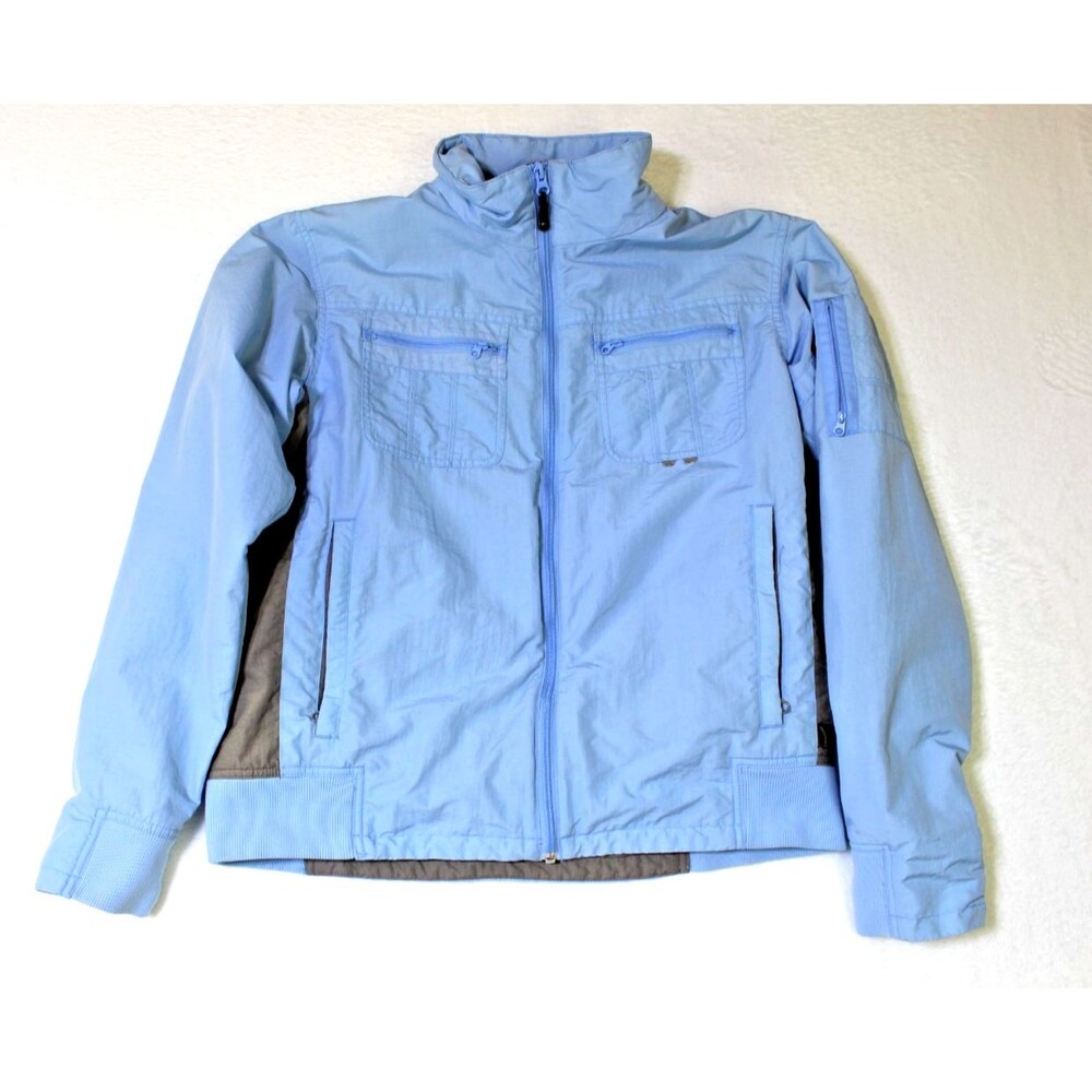 Columbia Sportswear Convert Snowboarding Women's‎ Jacket Size Large Baby Blue
